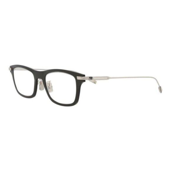 Rimowa Mens Square/Rectangle Black Silver Transparent Fashion Designer Eyewear